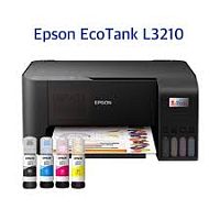 МФУ Epson L3210 A4, printer, scanner, copier, 33, 15ppm, 5760x1440 dpi, 600x1200scaner, USB, оригинальные чернила 5 шт (замена Epson L3110)